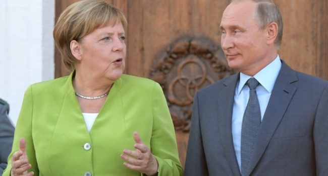 Корреспондент: переговоры Меркель и Путина ничем эпохально не завершились, и на встрече обсуждался только «Северный поток-2»