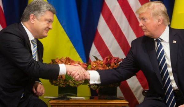 «США рядом с Украиной, помните об этом!»: Трамп через Порошенко передал «привет» Путину