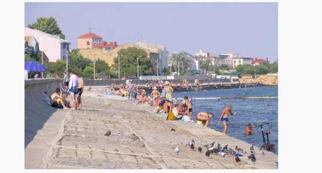 В сети показали самые страшные пляжи Крыма