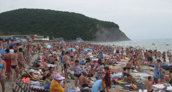 В сети показали самый жуткий пляж России