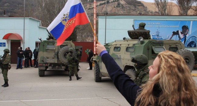 «Царь у нас нормальный, толковый»: оккупанты Крыма вовсю готовятся к Третьей мировой войне «Царь у нас нормальный, толковый»: оккупанты Крыма вовсю готовятся к Третьей мировой войне