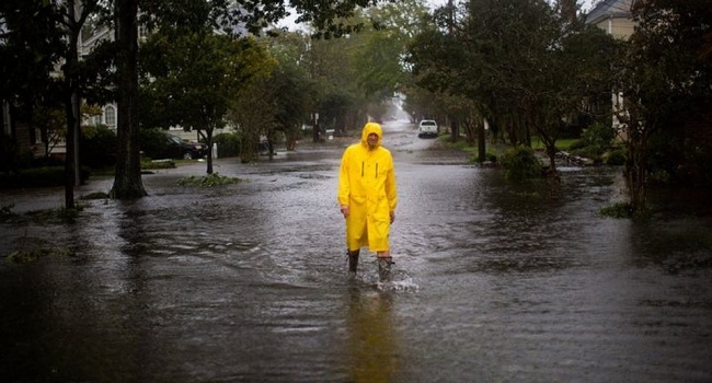  Ученые обвинили людей в масштабных последствиях урагана «Флоренс»