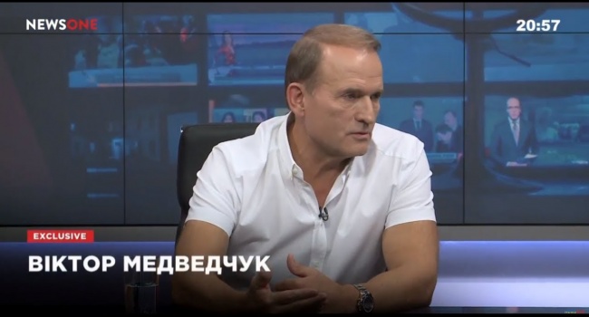 Только вчера в студии «NewsOne» сидел Медведчук, а уже сегодня в этой же студии «свободовцы» и рассказывают, какой негодяй «Порох»