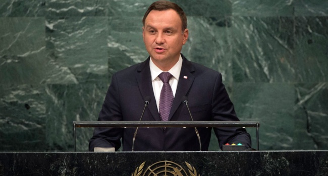 Дуда об Украине в ООН: мы стали свидетелями нарушения Будапештского меморандума