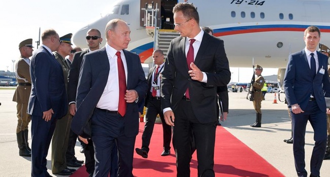 Встреча Сийярто с Путиным: глава Кремля положил глаз на Закарпатье, стало известно о секретных переговорах 