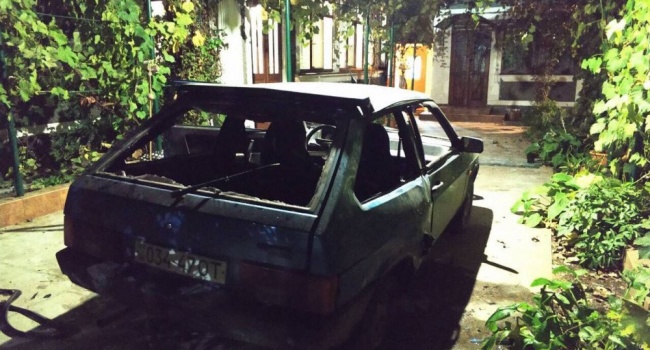 В Одесской области неизвестные взорвали автомобиль чиновницы