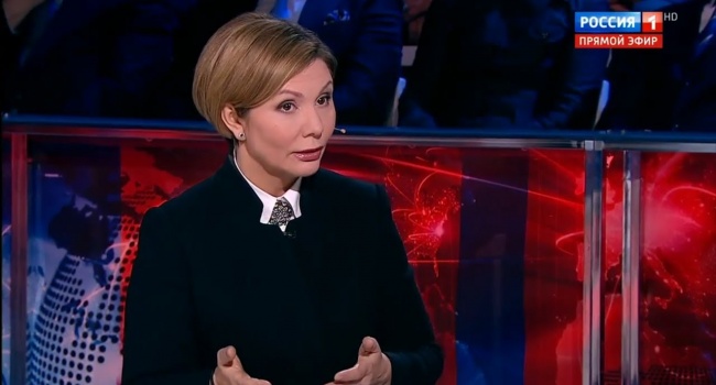 Бондаренко на российском телевидении с истерикой рассказала об ущемлении русскоязычных в Украине 