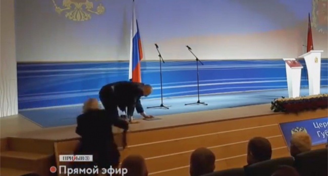 С Жириновским произошел курьез на во время инаугурации губернатора 