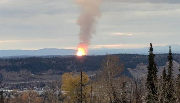 На газопроводе в Канаде произошел взрыв 
