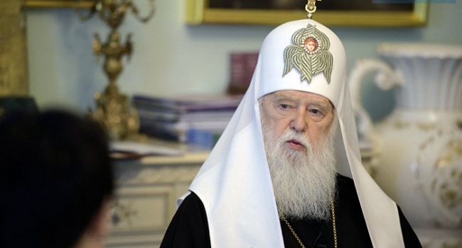  Филарет обвинил Московский патриархат в войне в Украине 