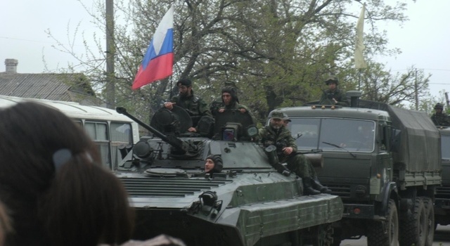 В ОБСЕ зафиксировали вторжение в Украину новой колонны российской техники В ОБСЕ зафиксировали вторжение в Украину новой колонны российской техники