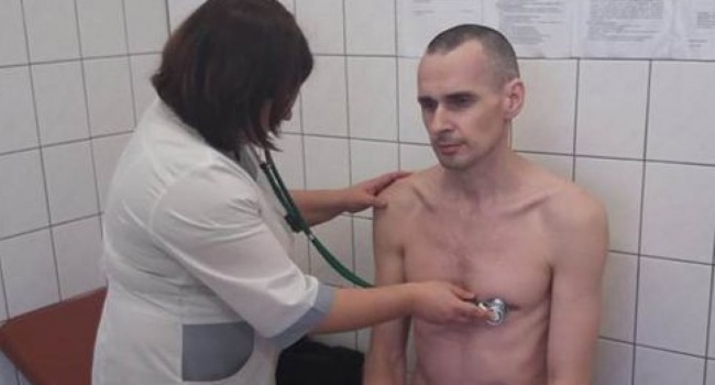 Сенцов весит 80 килограмм и выздоравливает так быстро, что никто этого не ожидал, - ФСИН Сенцов весит 80 килограмм и выздоравливает так быстро, что никто этого не ожидал, - ФСИН