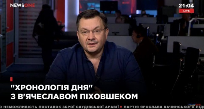 Пиховшек, извиваясь, словно уж на сковородке, признал, что ему ужас, как не хочется, но он обязан вести свою программу на украинском Пиховшек, извиваясь, словно уж на сковородке, признал, что ему ужас, как не хочется, но он обязан вести свою программу на украинском