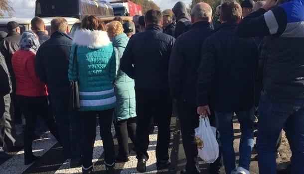 Полиция открыла дело по факту блокировки дороги на Львивщине