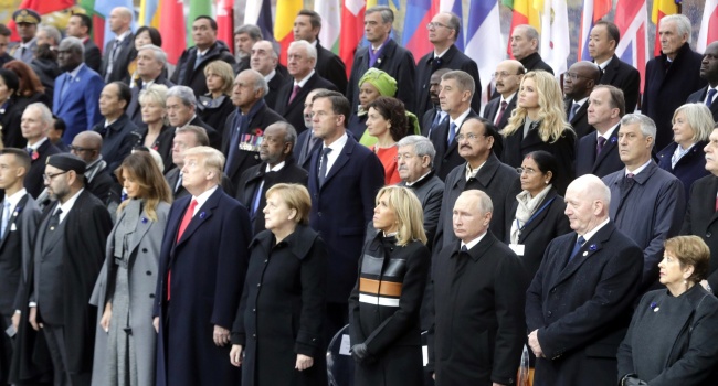 Медушевская: горечь от того, как почтили память погибших в Первой мировой, а потом поручкались с тем, кто угрожает Третьей мировой