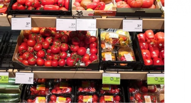 Российский блогер показала цены на продукты в Германии