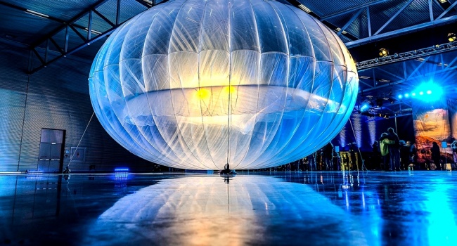 Воздушные шары будут распространять Интернет на территории Африки