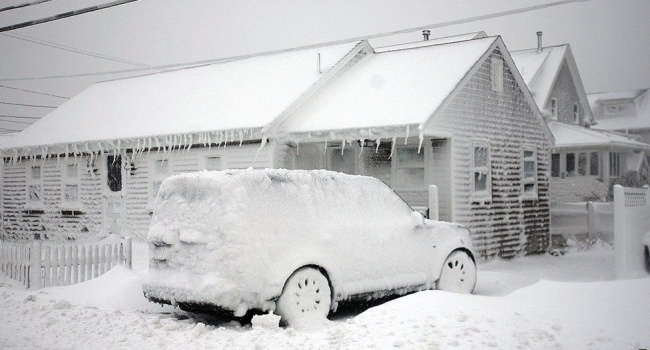  США накрыл снежный шторм: полмиллиона человек остались без электричества