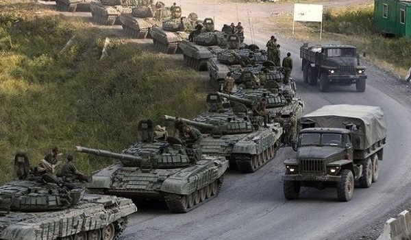 Россия перебросила на Донбасс много военной техники, - СЦКК Россия перебросила на Донбасс много военной техники, - СЦКК