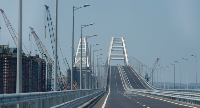 «Криворукие оккупанты»: в соцсети сообщили о новом ЧП на путинском мосту в Крыму