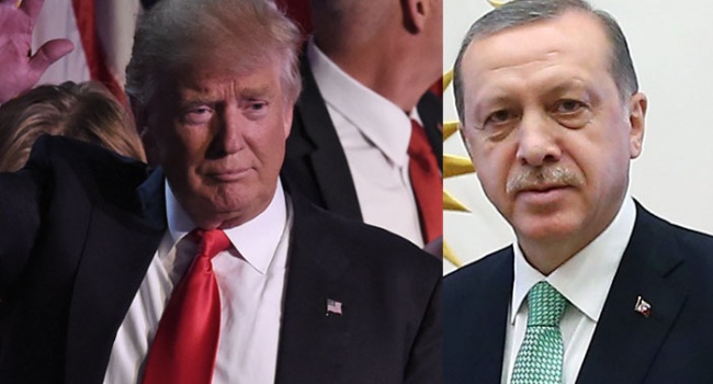 Эрдоган обсудил с Трампом события на Керченском проливе 
