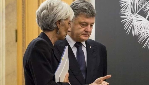 Лагард прокомментировала разговор с Порошенко Лагард прокомментировала разговор с Порошенко