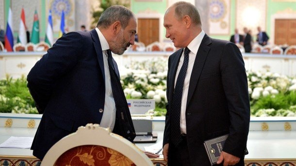 У Путина произошел нервный конфуз: глава Кремля перепутал отчество Пашиняна 