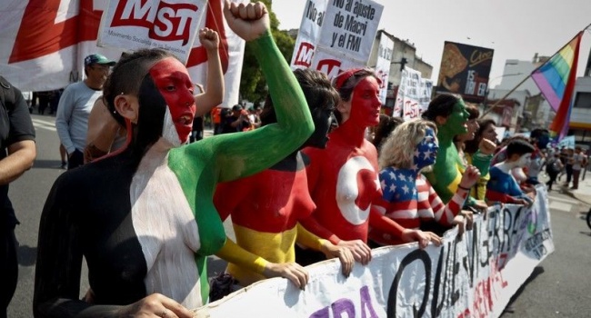 В Аргентине прошли массовые акции протеста против G20