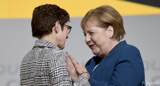 Новым главой ХДС стала ближайшая соратница Меркель, которая призвала блокировать российские корабли в портах США и ЕС