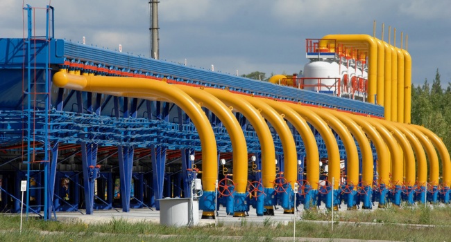 В Украине продолжают стремительно снижаться запасы газа