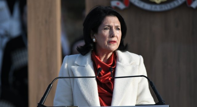 Новый грузинский президент официально вступила в должность 