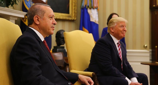 Эрдоган позвал Трампа в Турцию