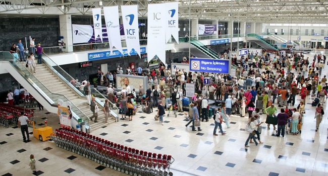 Турция введет налоги на международных рейсах