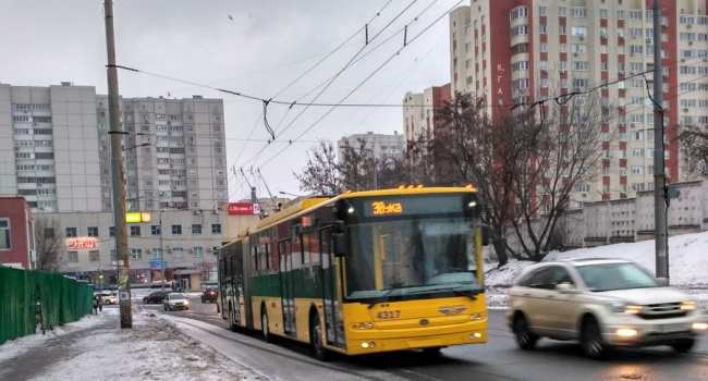 На Рождество в Киеве меняется движение транспорта На Рождество в Киеве меняется движение транспорта