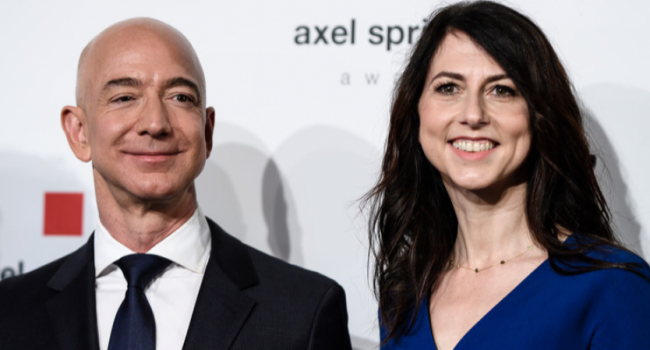 Владелец Amazon разводится после 25-ти лет брака