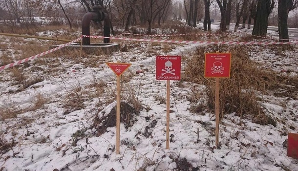 На Донбассе за год жертвами мин стали 25 бойцов 