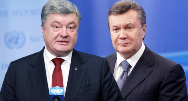 Порошенко и Янукович приняли участие в популярном флешмобе #10yearschallenge