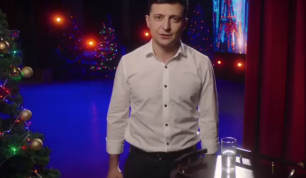 Зеленский назвал «техническим недоразумением» свое новогоднее обращение на канале «1+1»