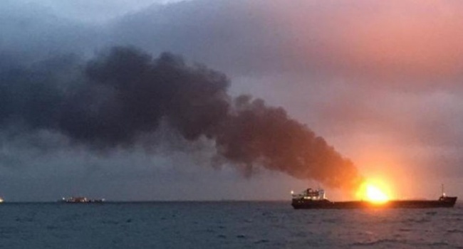 Стали известны подробности о танкере, горевшем у Керченского пролива