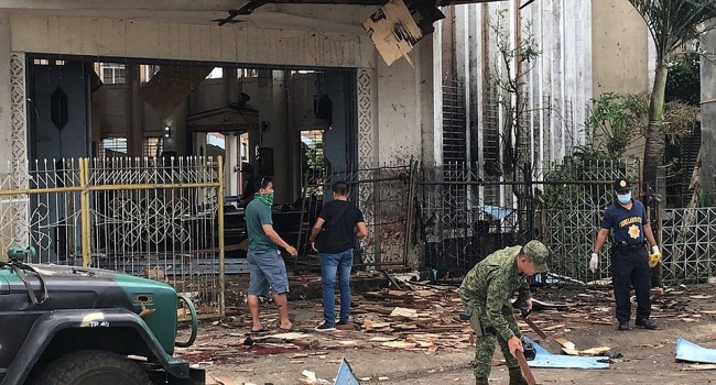 В мечети на Филиппинах произошел взрыв. Есть жертвы