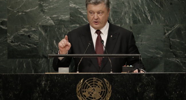 Порошенко призвал ООН к жесткому давлению на РФ для скорейшего освобождения пленных моряков
