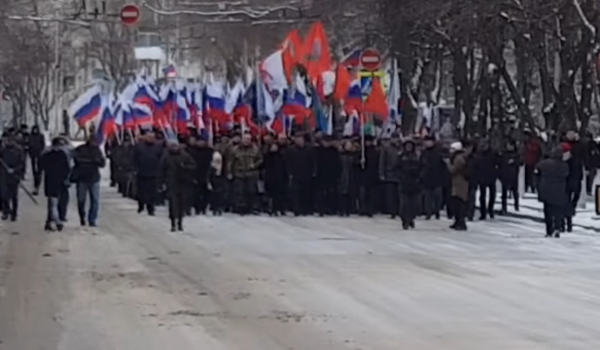 Провал «победобесия»: на организованное оккупантами Крыма празднование 23 февраля пришло всего несколько десятков человек