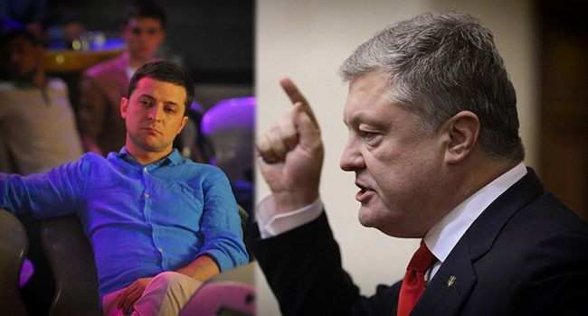 Букмекеры уравняли ставки на победу Зеленского и Порошенко на предстоящих выборах
