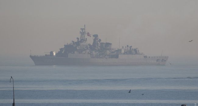В порт Одессы вошли боевые корабли ВМС Турции