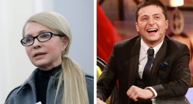Политолог: Зеленский и Тимошенко будут воевать друг с другом во втором туре выборов