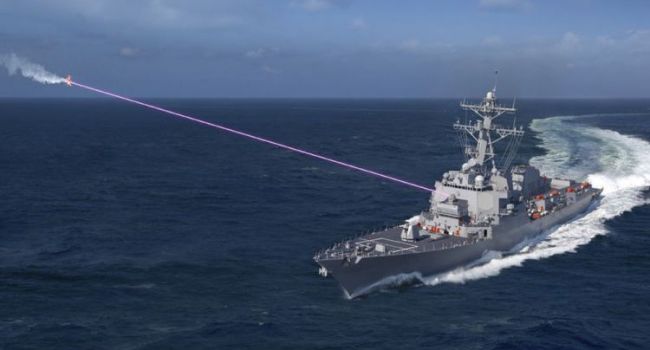 США планируют вооружить один из кораблей ВМФ лазерной пушкой