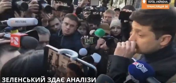 «Всю кровь выкачали»: комик Зеленский таки сдал анализы перед проведением дебатов 