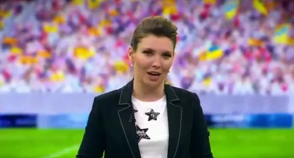 «Кто, якщо ни я!» Скабеева попросилась стать арбитром дебатов Зеленского и Порошенко, пообещав выучить украинский язык «Кто, якщо ни я!» Скабеева попросилась стать арбитром дебатов Зеленского и Порошенко, пообещав выучить украинский язык