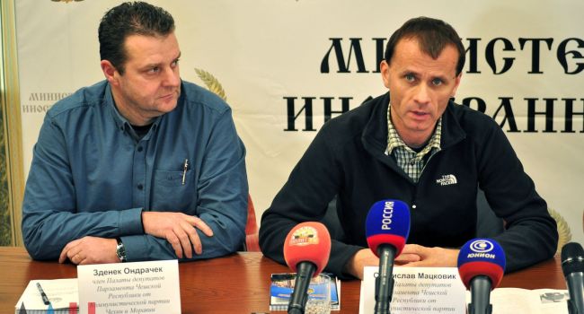 Чешский МИД резко осудил депутата за поездку в Донецк