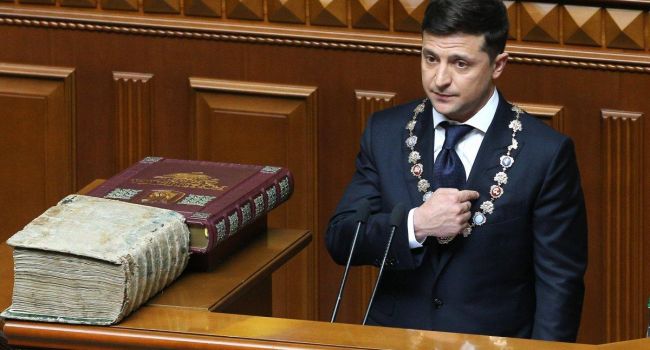 «Українець – це не в паспорті, а в серці»: Ляшко прервал речь Зеленского во время инаугурации, тот достойно поставил его на место 
